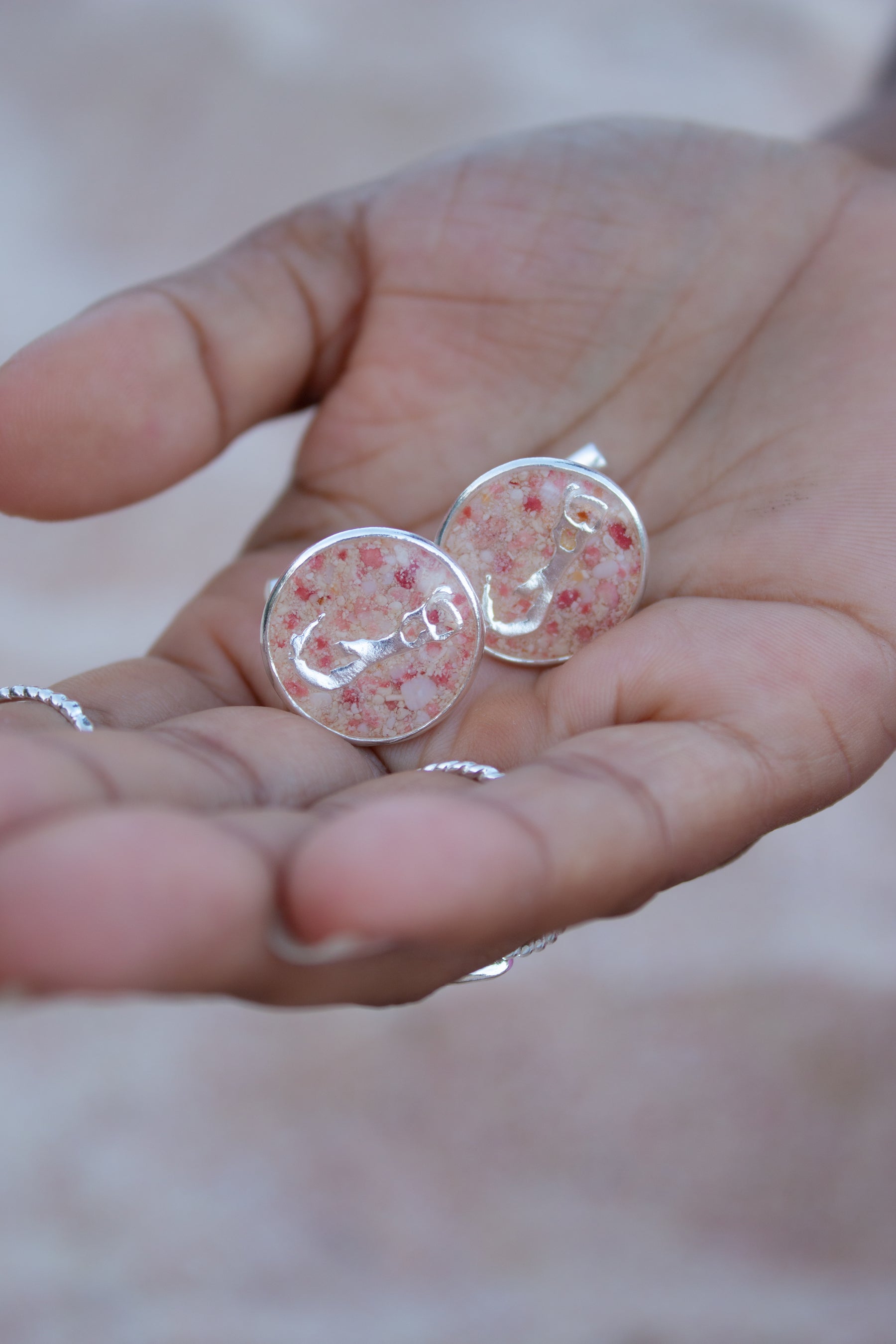 Men's Bermuda ~ Coin Cufflinks