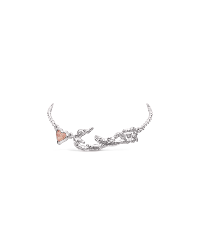 Bermuda ~ "I Love Bermuda" Island Inline Bracelet