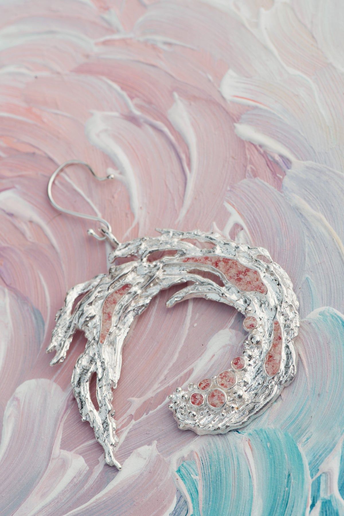 Impasto ~ Breakthrough 2018 Ornament / Pendant - Alexandra Mosher Studio Jewellery