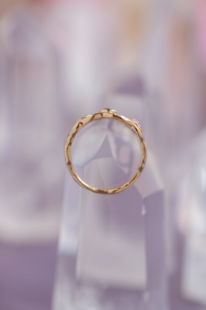 Custom Design ~ Lace Birthstone Ring