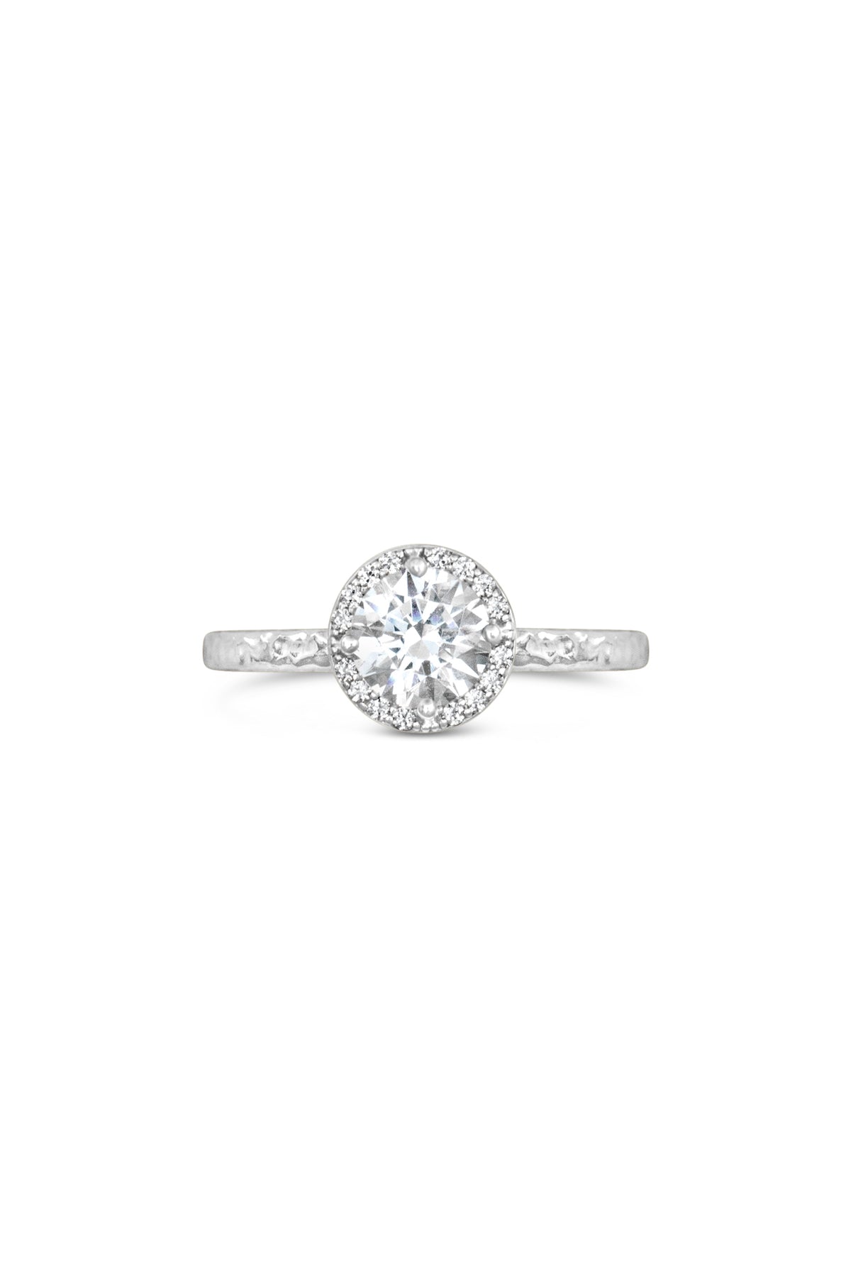 Engagement Rings ~ Reef Small Halo Ring