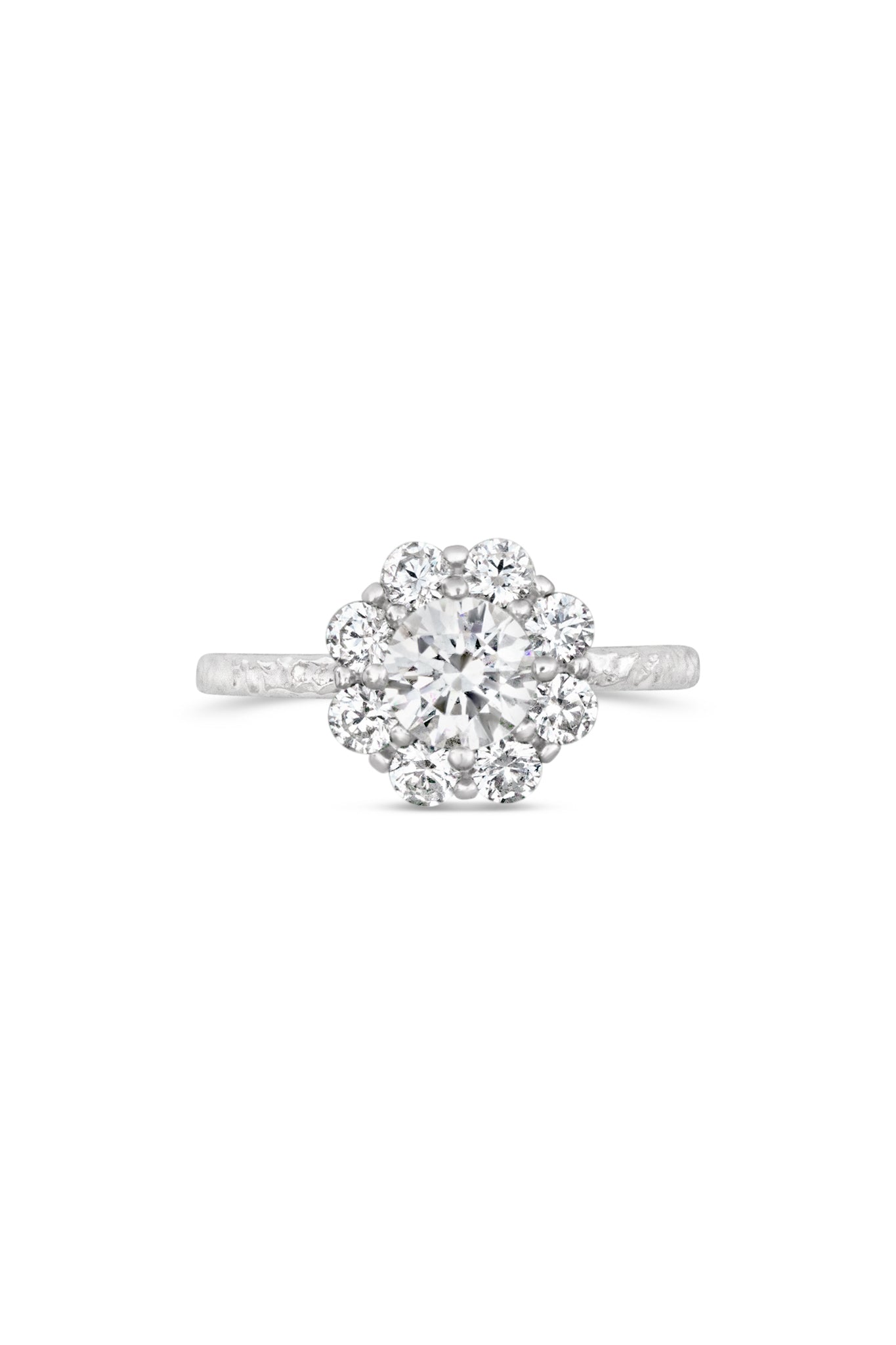 Engagement Rings ~ Reef Small Vintage Halo Ring