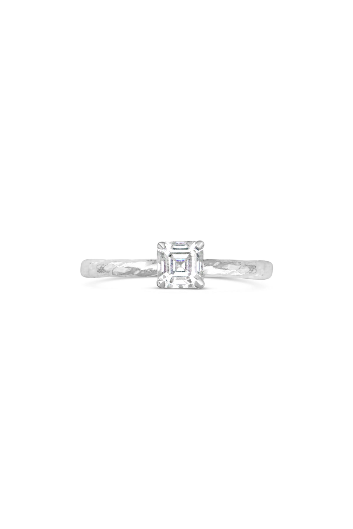 Engagement Rings ~ Kite String 4 Prong Ascher Ring