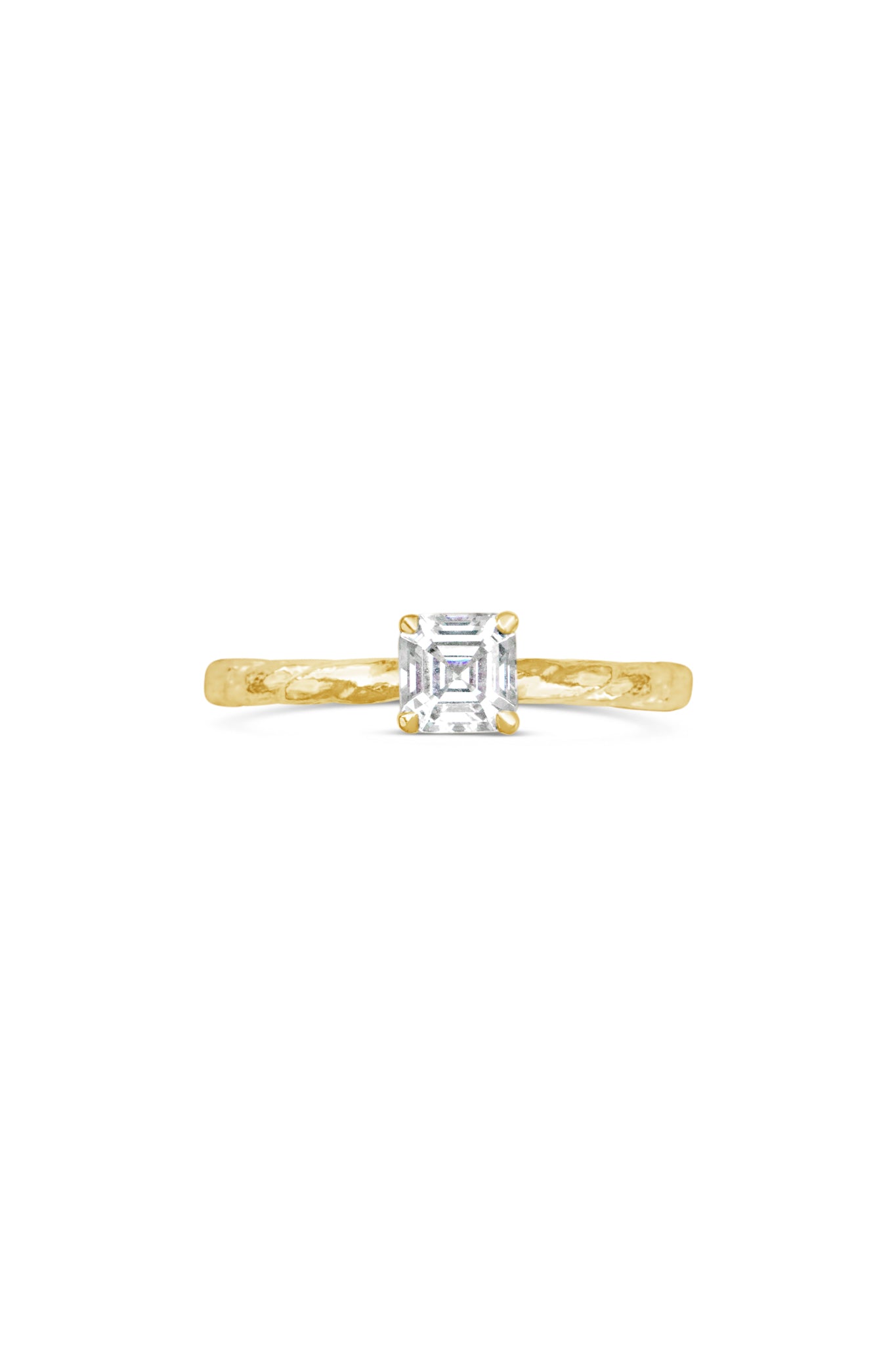 Engagement Rings ~ Kite String 4 Prong Ascher Ring