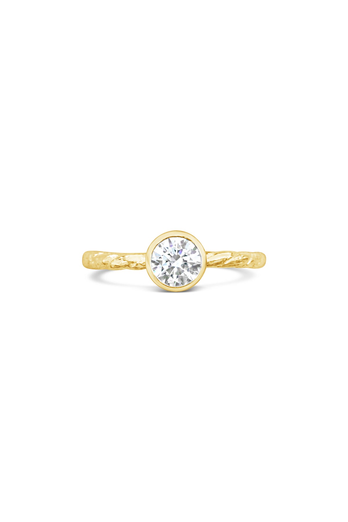 Engagement Rings ~ Kite String Bezel Ring