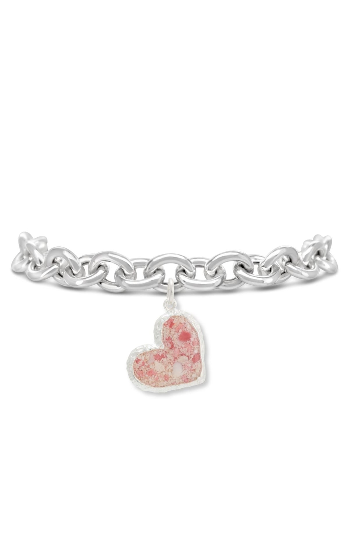 Reef ~ Heart Chunky Chain Bracelet