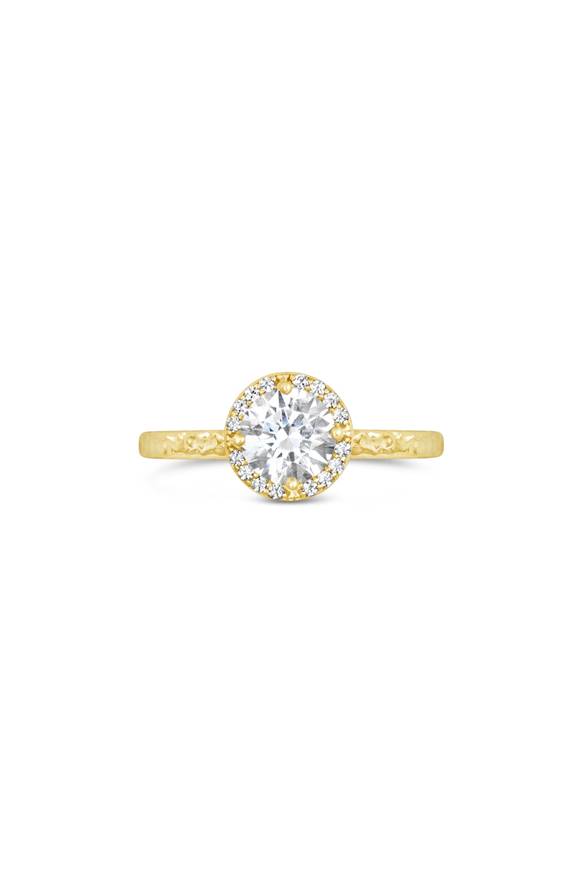Engagement Rings ~ Reef Small Halo Ring
