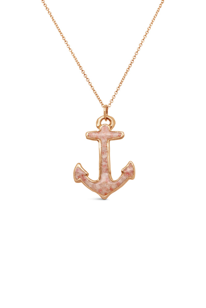 Nautical ~ Anchor (Large) Pendant in Gold