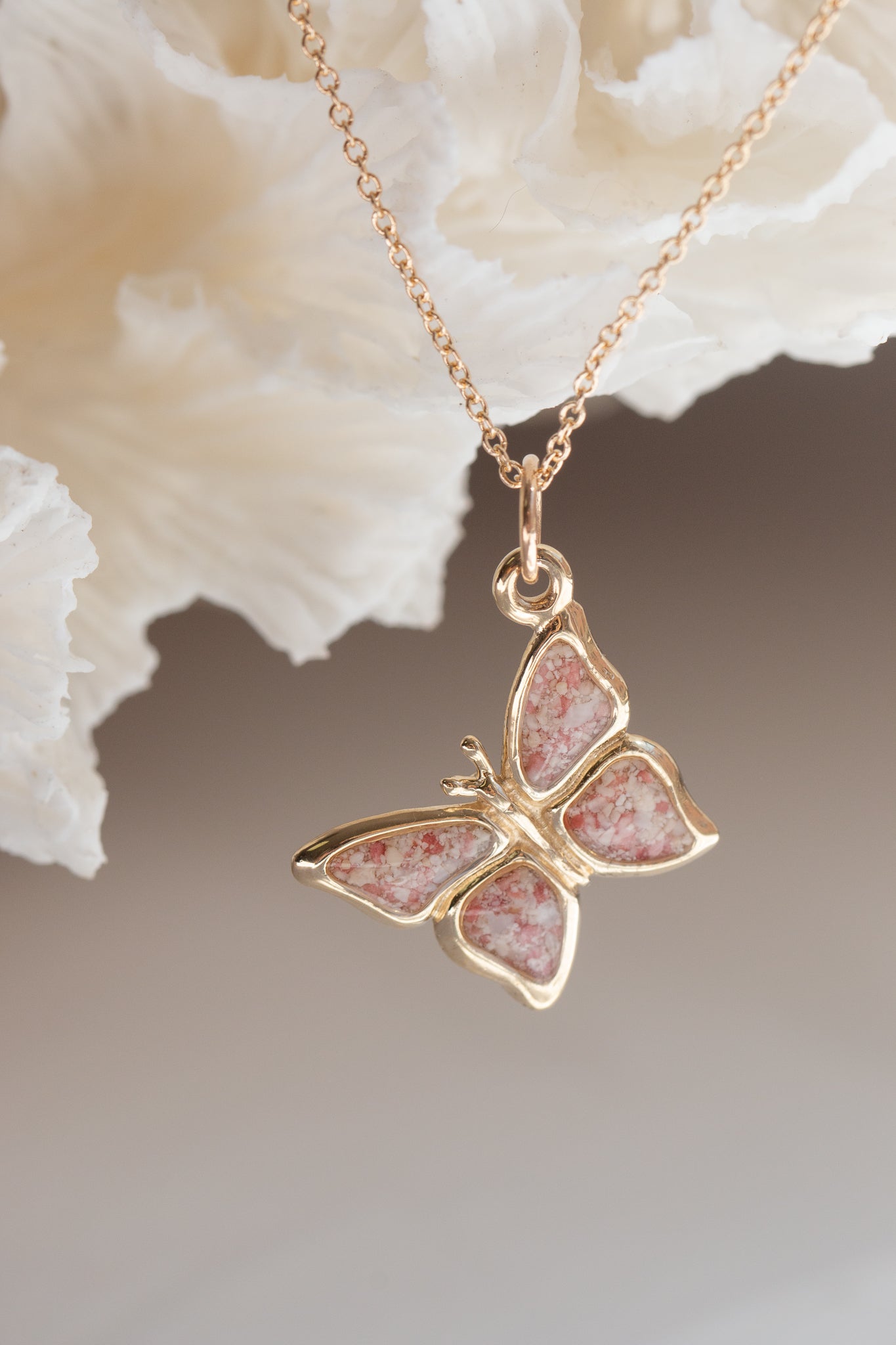Icons ~ Butterfly Pendant in Gold
