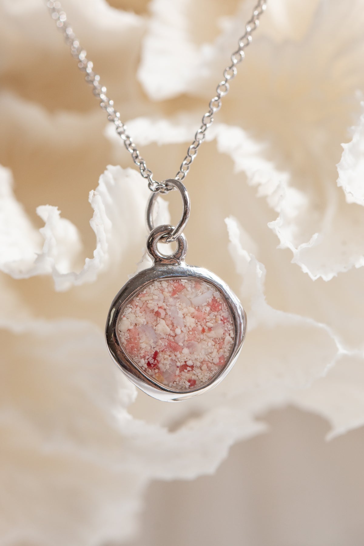 Splash ~ Circle (Large) Pendant in Gold - Alexandra Mosher Studio Jewellery