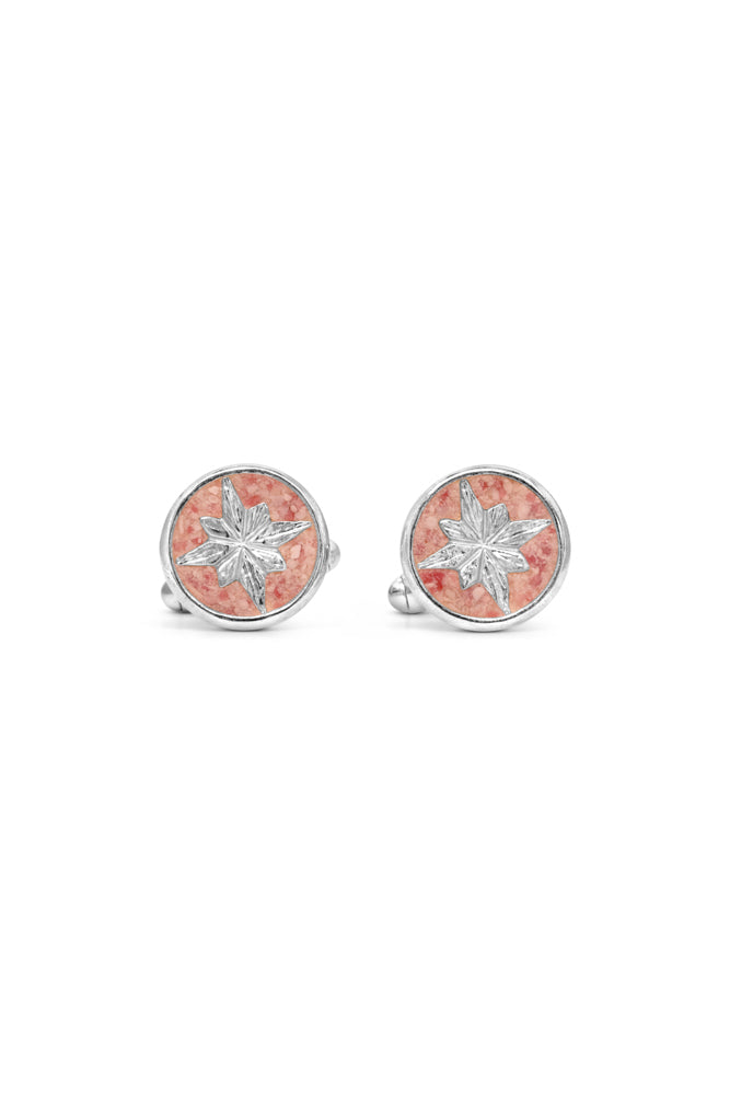 Mens' Compass Rose ~ Cufflinks
