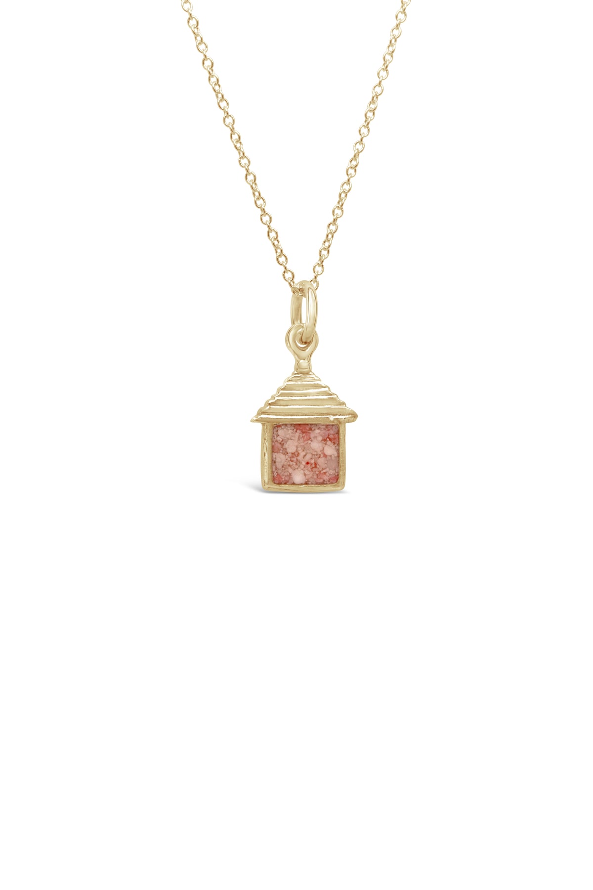 Splash ~ Cottage (Mini) Pendant in Gold