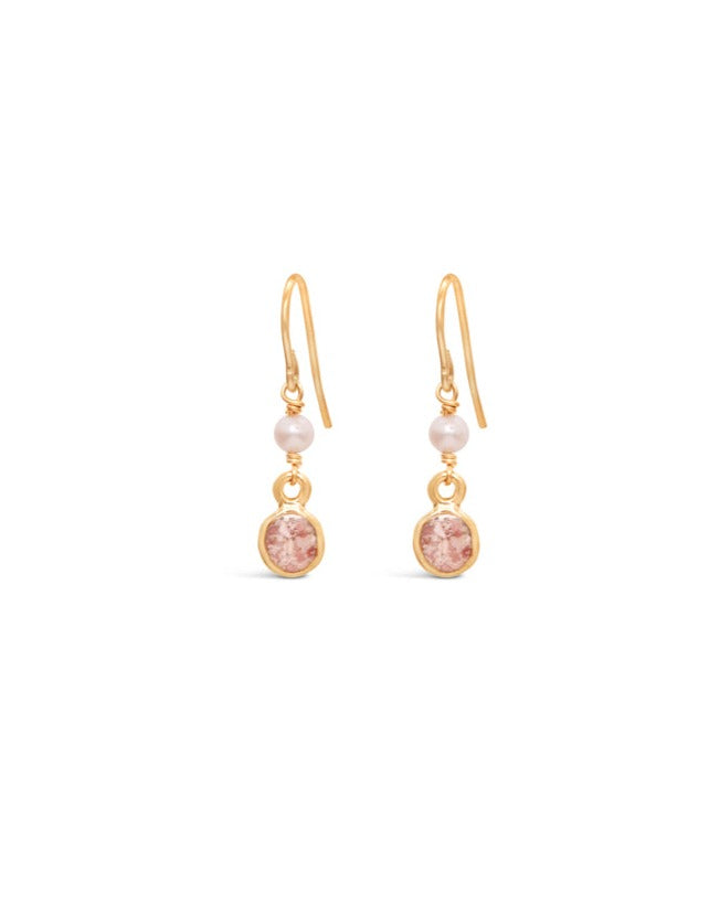 Princess ~ Diana Small Earrings in Gold