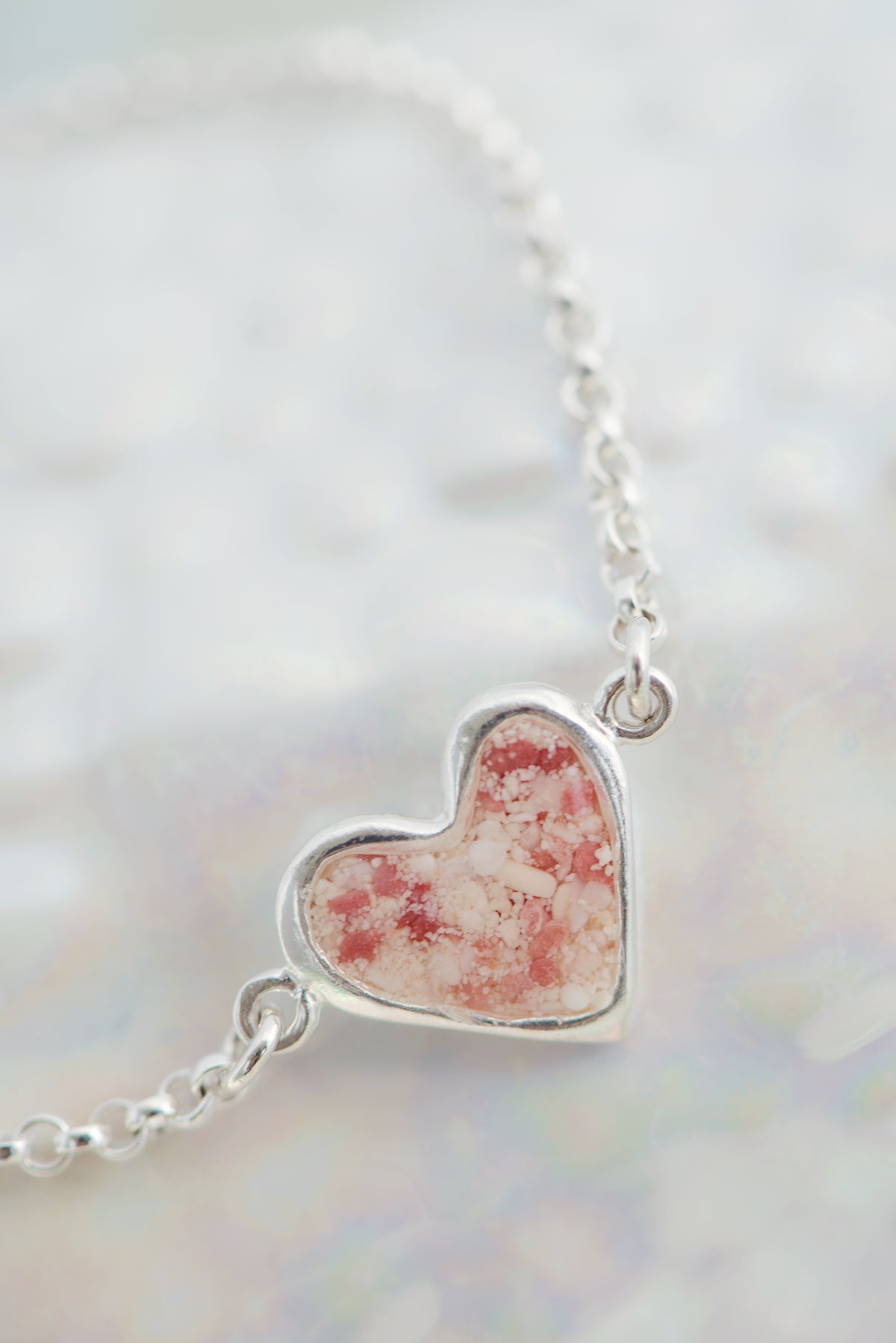 Splash ~ Heart (Juliet) Inline Bracelet