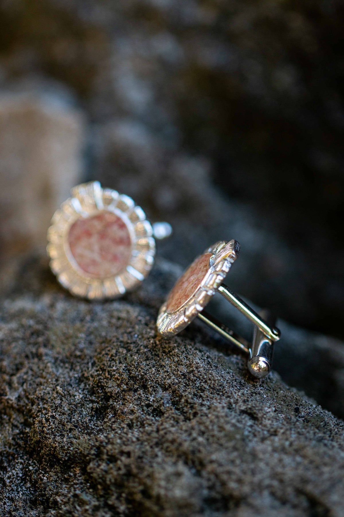 Bermuda Moongate ~ Medium Cufflinks