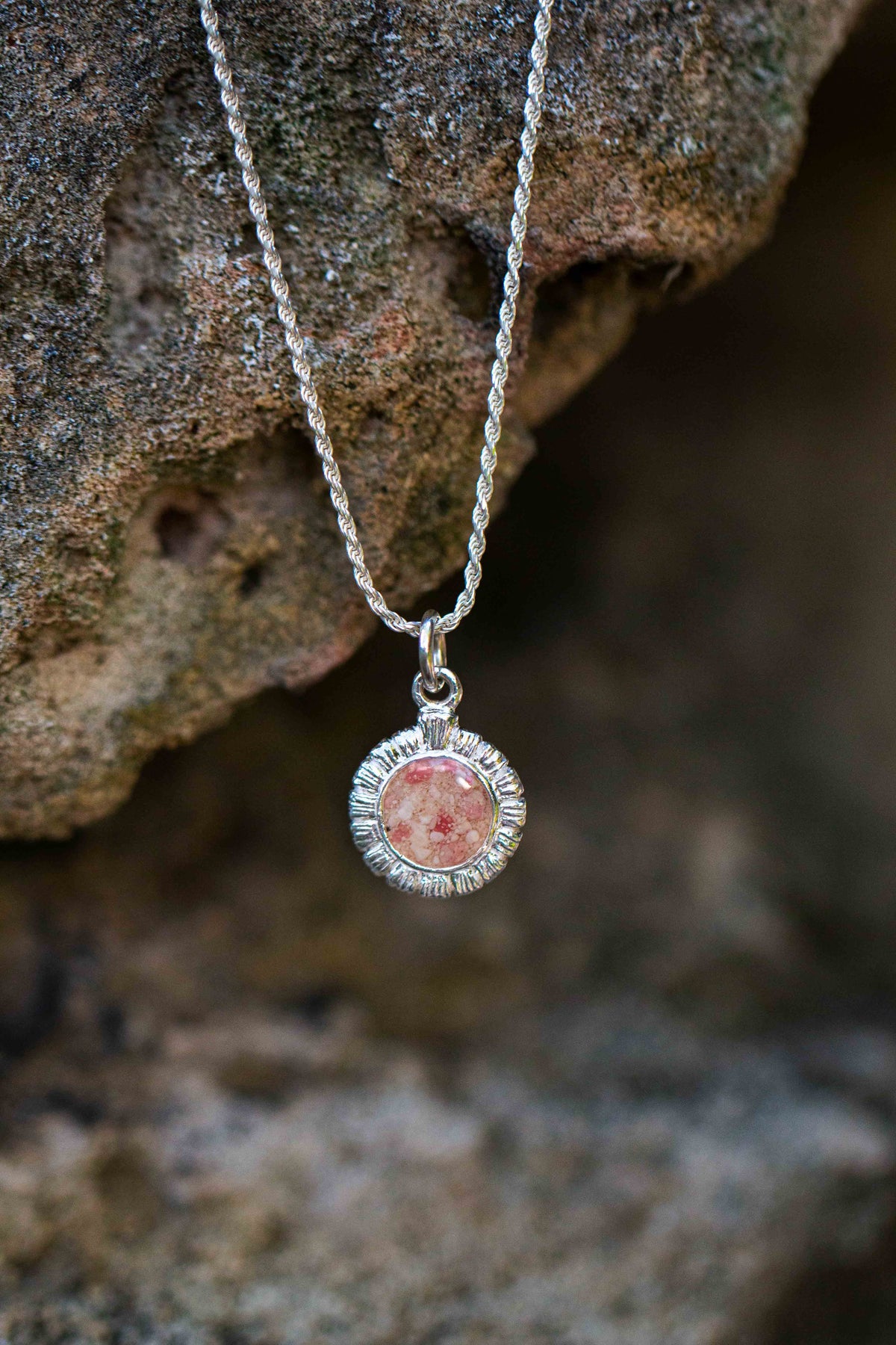 Bermuda Moongate ~ Small Pendant