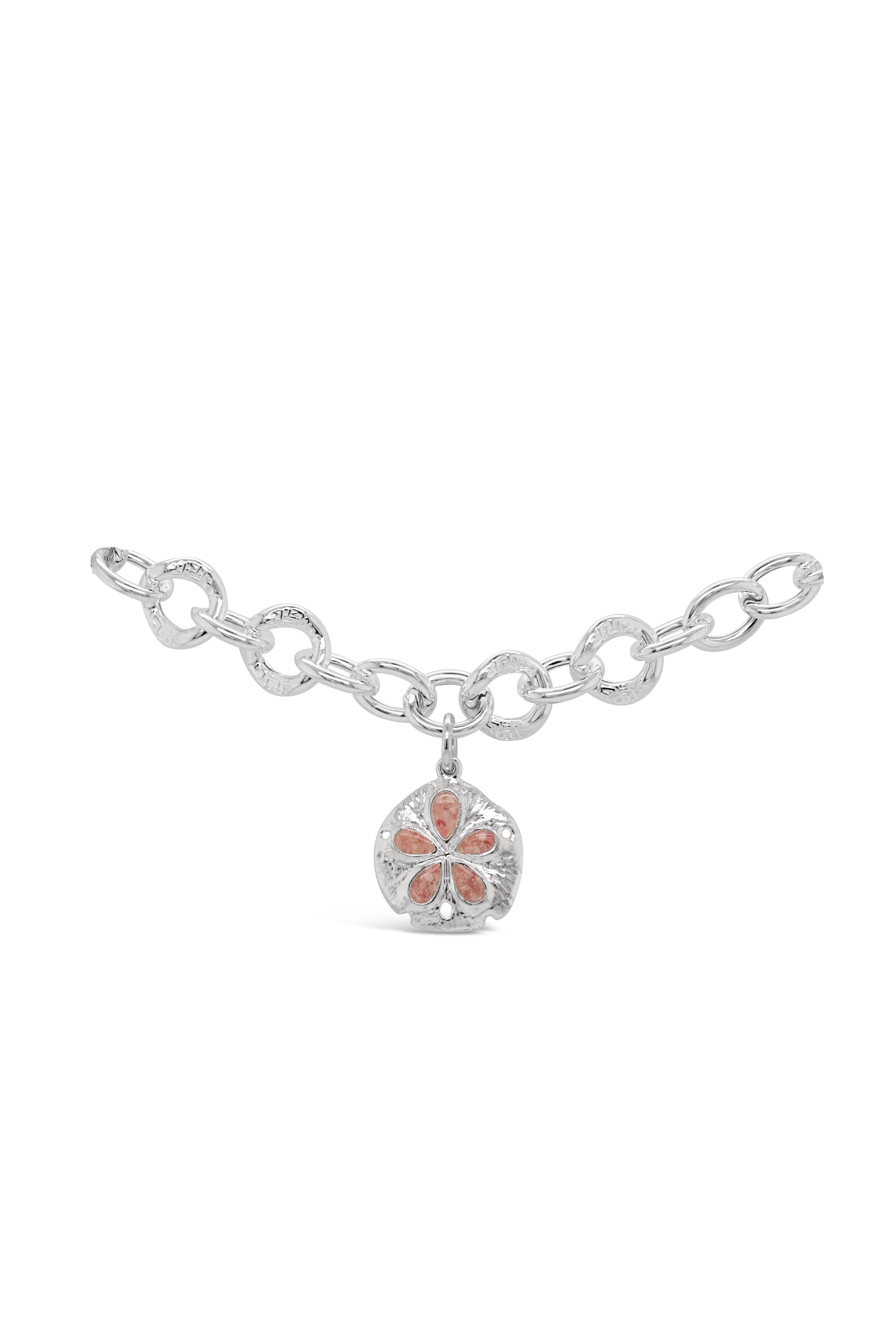 Friends ~ Sand Dollar (Medium) Chunky Chain Bracelet