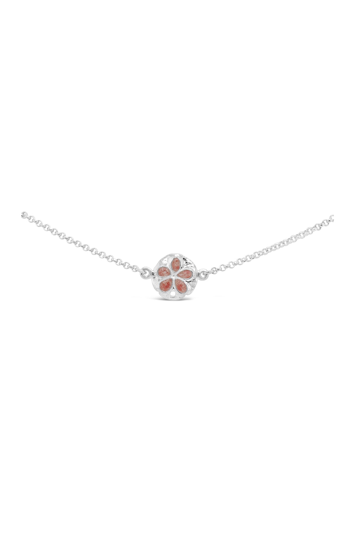 Friends ~ Sand Dollar (Small) Inline Bracelet - Alexandra Mosher Studio Jewellery