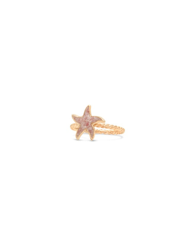 Friends ~ Starfish (Small) Ring in Gold
