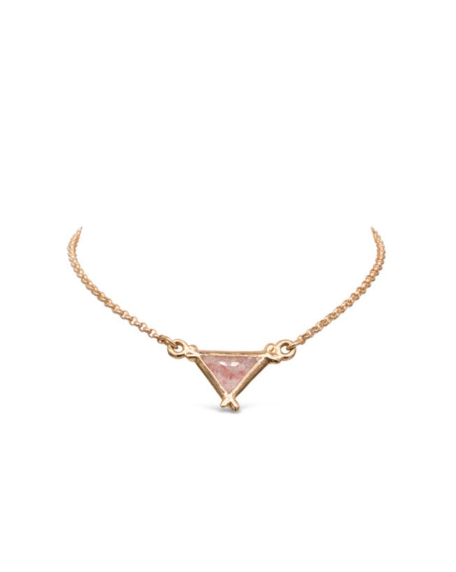 Splash ~ Triangle (Small) Inline Bracelet in Gold