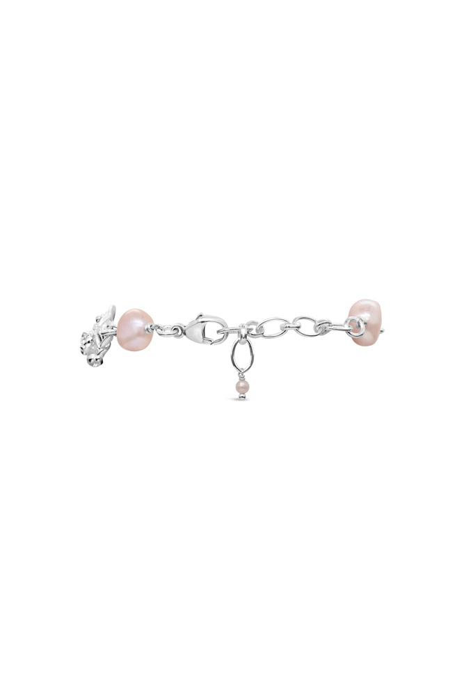 Under the Sea ~ Barnacle Link (Small) Pearl Bracelet