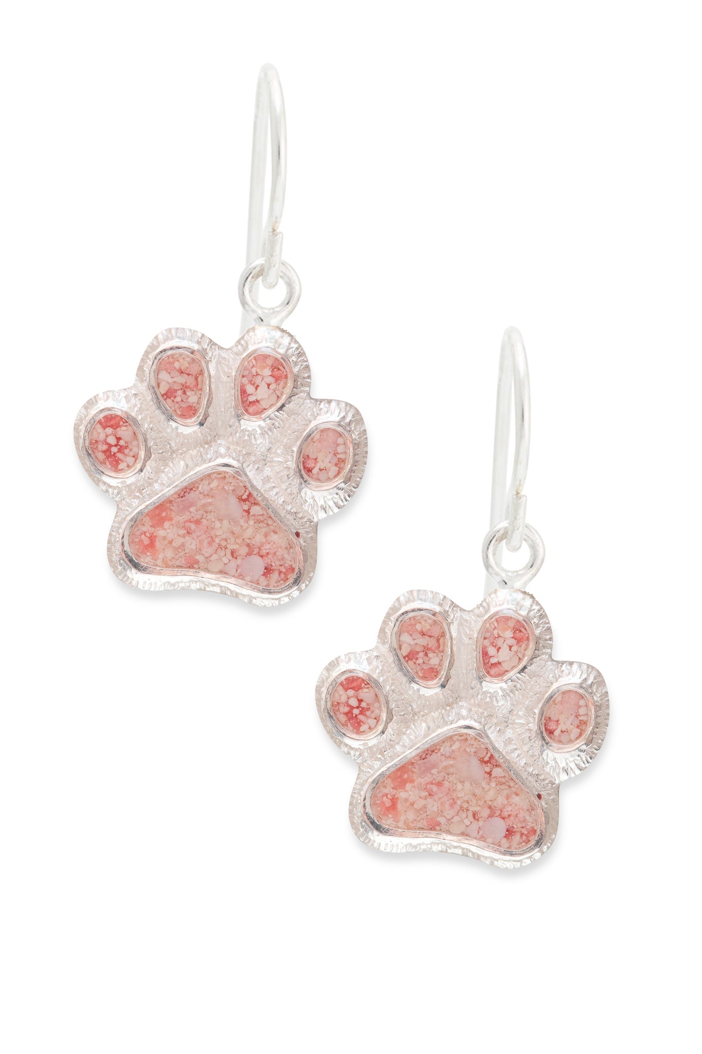 Icons ~ Paw Print Dangle Earrings