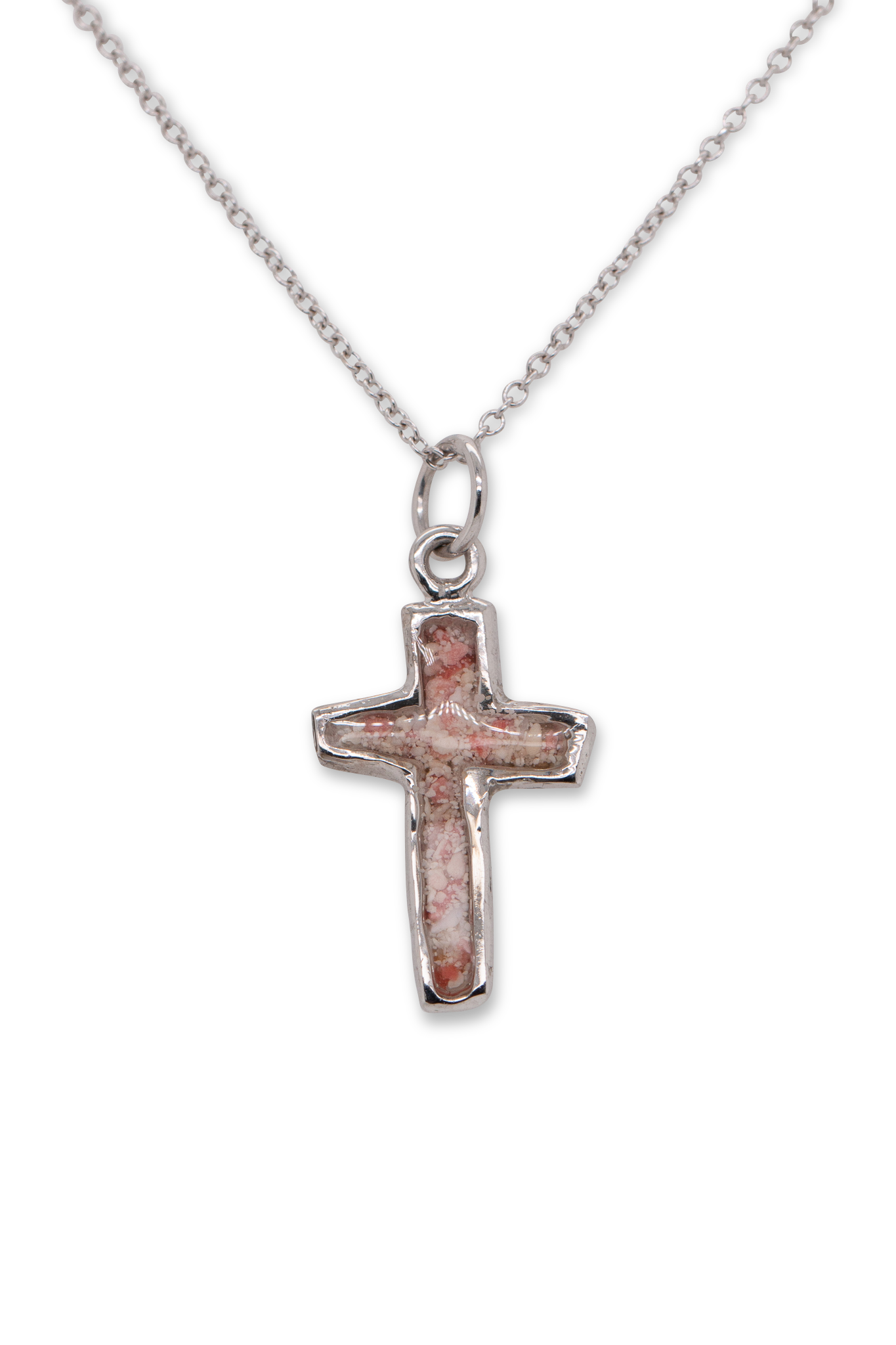 Splash ~ Cross 14K Gold Pendant - Alexandra Mosher Studio Jewellery Bermuda Fine