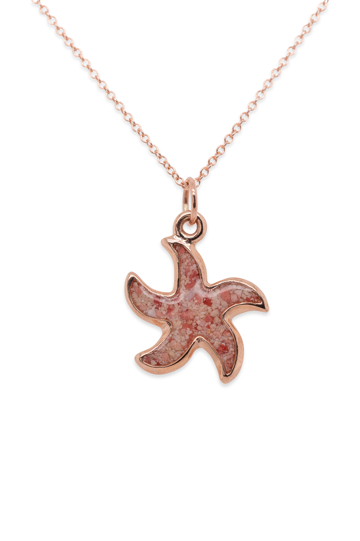 Friends ~ Starfish (Medium) Pendant in Gold - Alexandra Mosher Studio Jewellery Bermuda Fine