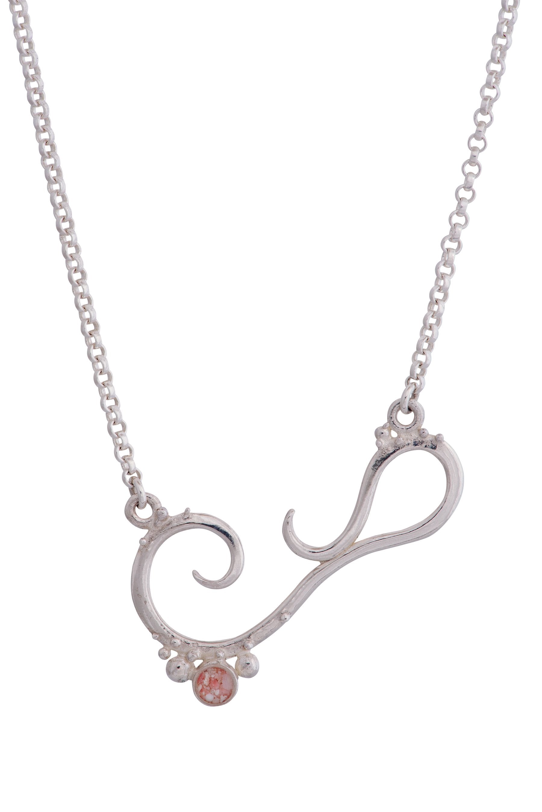 Bermuda ~ Medium Inline Necklace - Alexandra Mosher Studio Jewellery Bermuda Fine