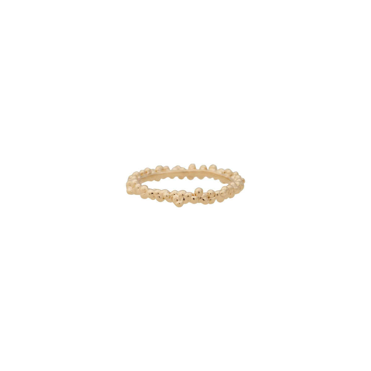 Caviar ~ Medium Ring in Gold - Alexandra Mosher Studio Jewellery Bermuda Fine