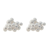 Caviar ~ Small Stud Earrings - Alexandra Mosher Studio Jewellery Bermuda Fine