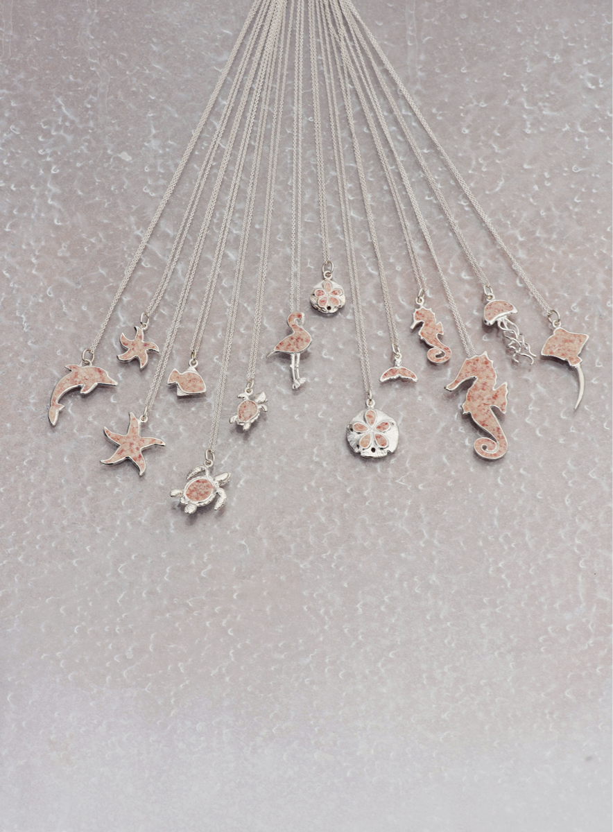 Friends ~ Fluke Pendant - Alexandra Mosher Studio Jewellery Bermuda Fine