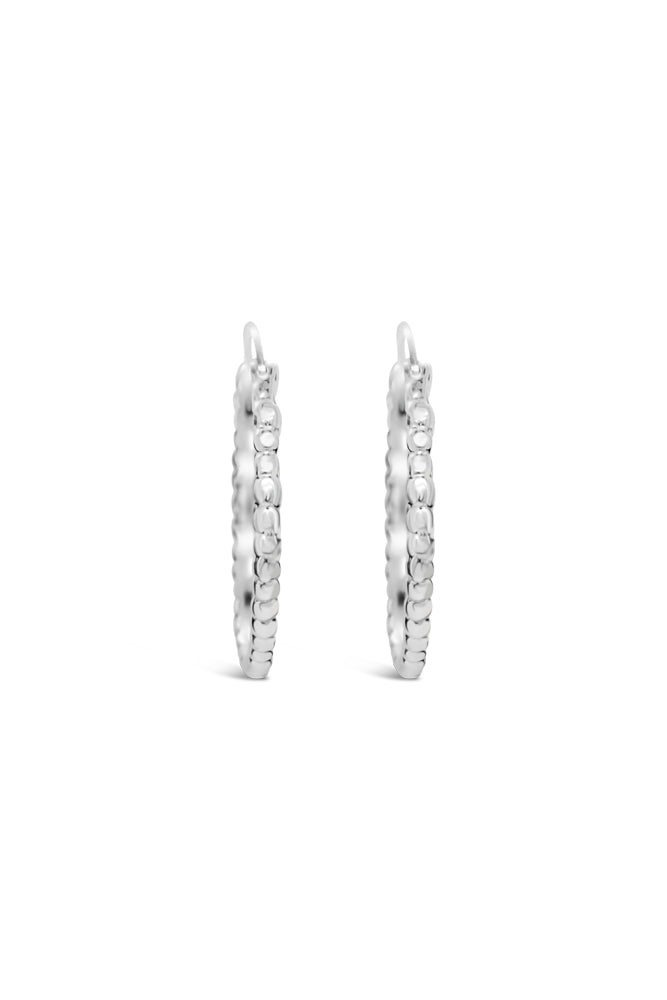 Hoops ~ Caviar Large
