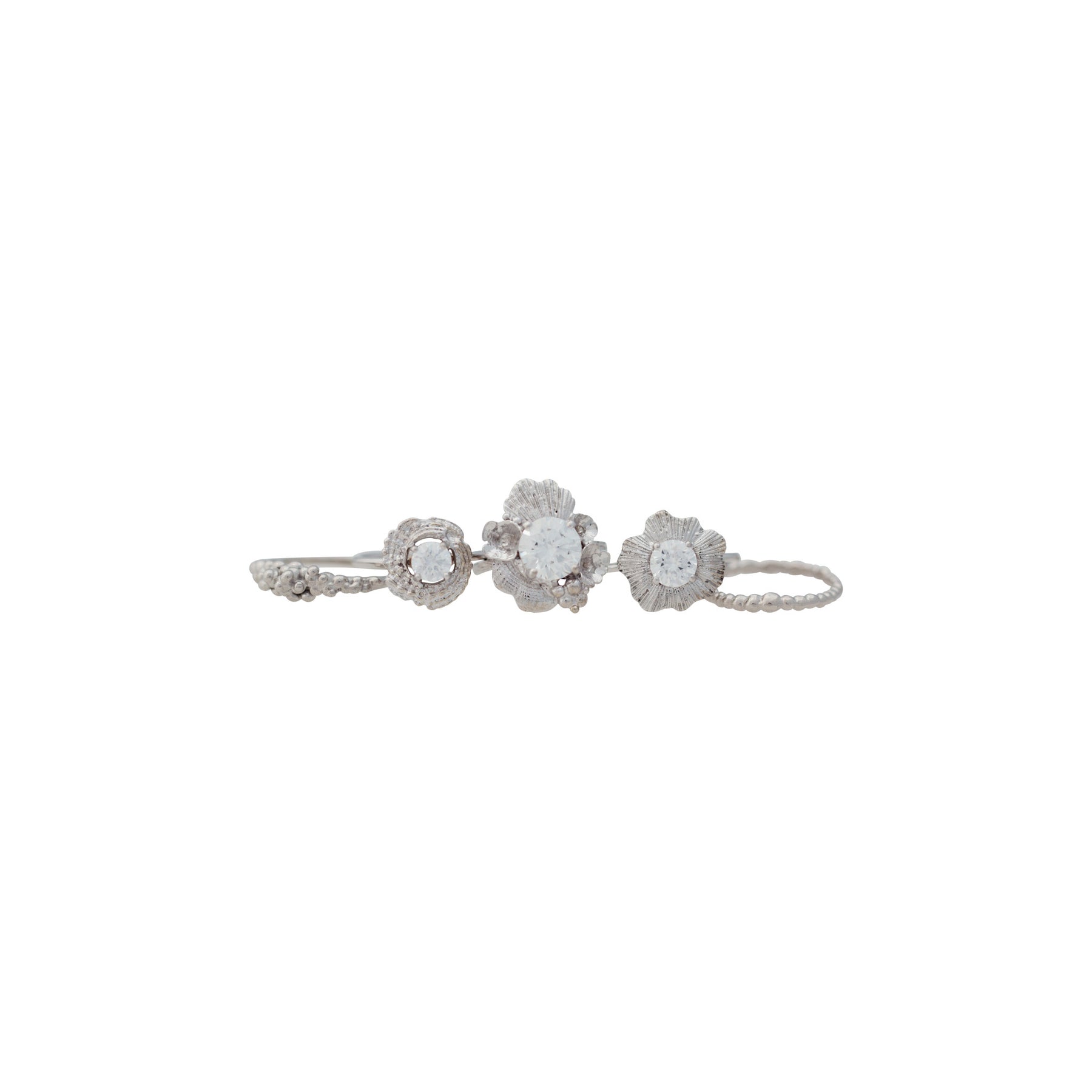 Bermuda Textures | Gold Small Shell Engagement Ring - Alexandra Mosher Studio Jewellery Bermuda Fine