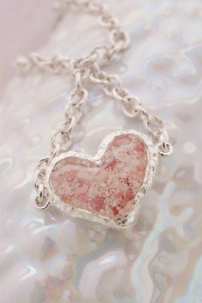 Reef ~ Heart Inline Bracelet - Alexandra Mosher Studio Jewellery Bermuda Fine