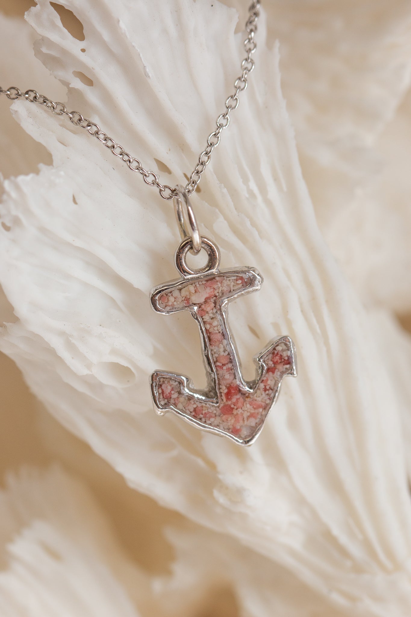 Nautical ~ Anchor (Small) Pendant in Gold - Alexandra Mosher Studio Jewellery Bermuda Fine