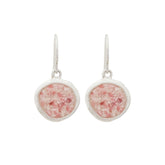 Splash ~ Circle (Large) Dangle Earrings - Alexandra Mosher Studio Jewellery Bermuda Fine