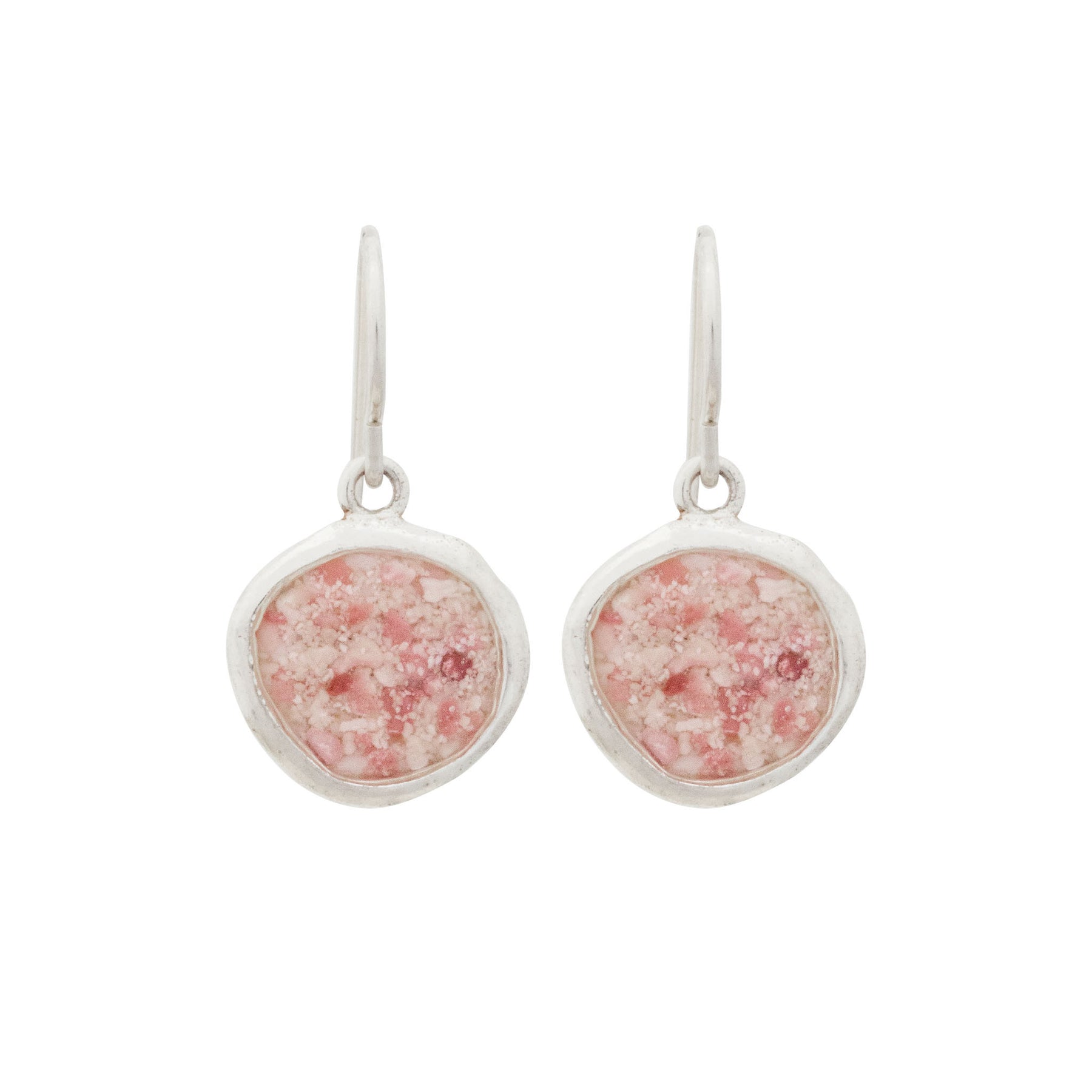 Splash ~ Circle (Large) Dangle Earrings - Alexandra Mosher Studio Jewellery Bermuda Fine