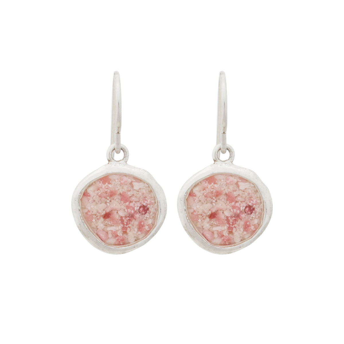 Splash ~ Circle (Large) Dangle Earrings - Alexandra Mosher Studio Jewellery Bermuda Fine