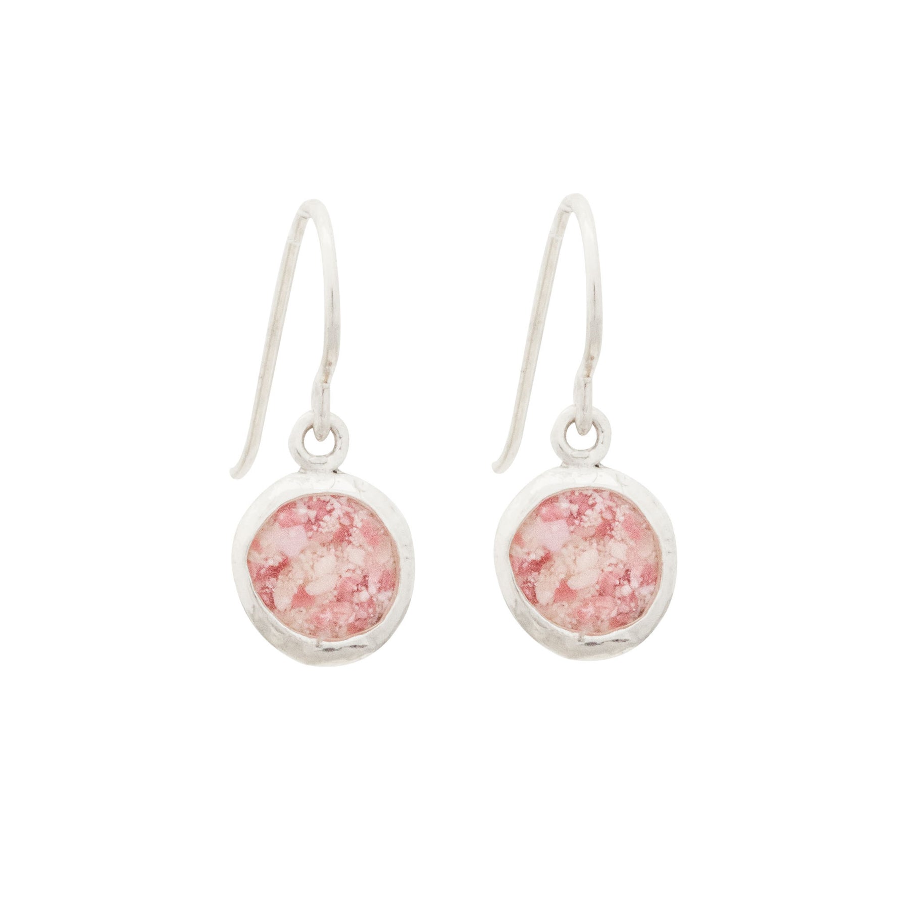 Splash ~ Circle (Medium) Dangle Earrings - Alexandra Mosher Studio Jewellery Bermuda Fine