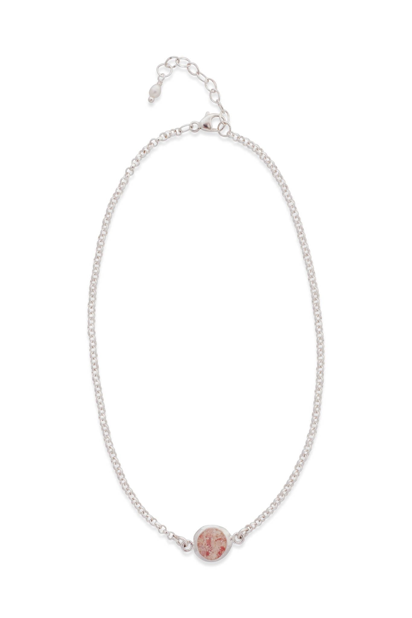Splash ~ Circle (Medium) Inline Anklet - Alexandra Mosher Studio Jewellery Bermuda Fine
