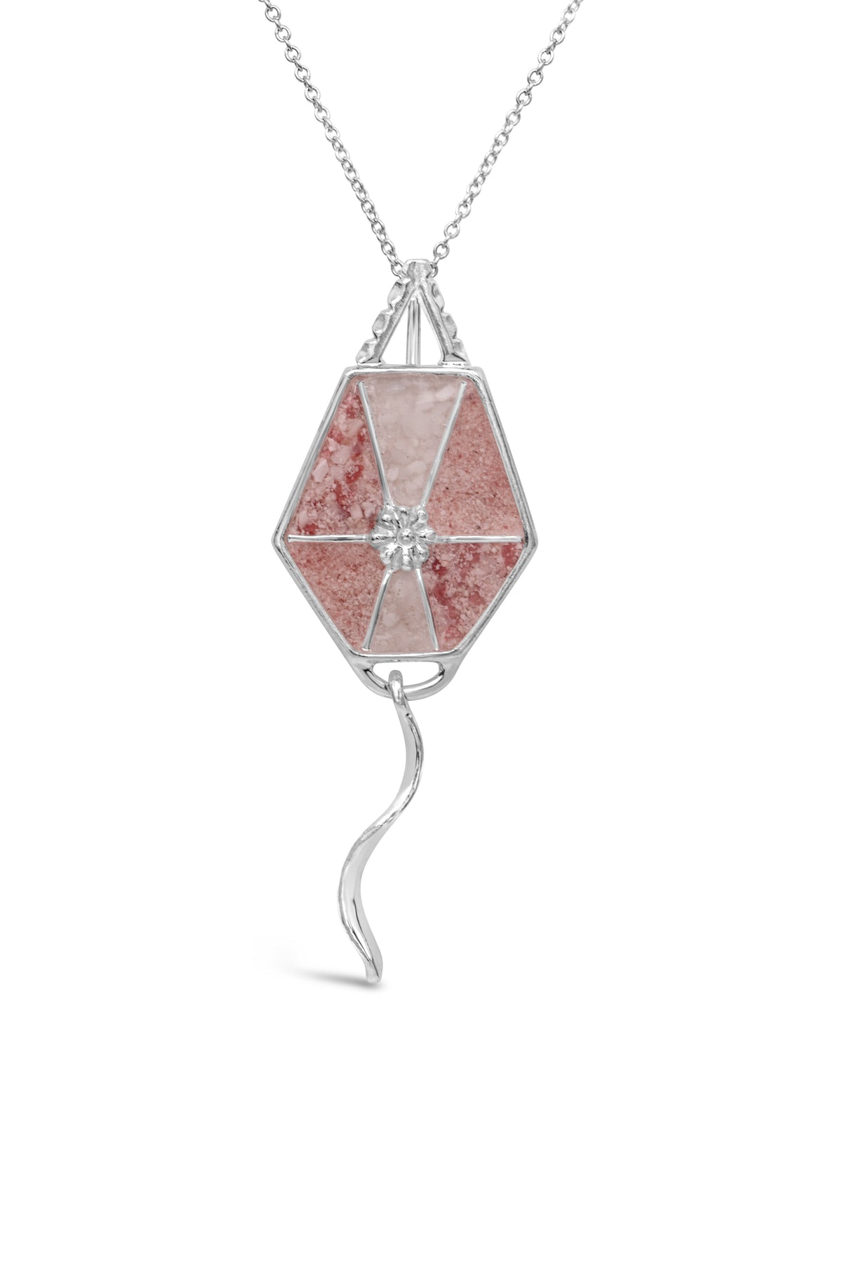 Icons ~ 3 Colour Kite Pendant