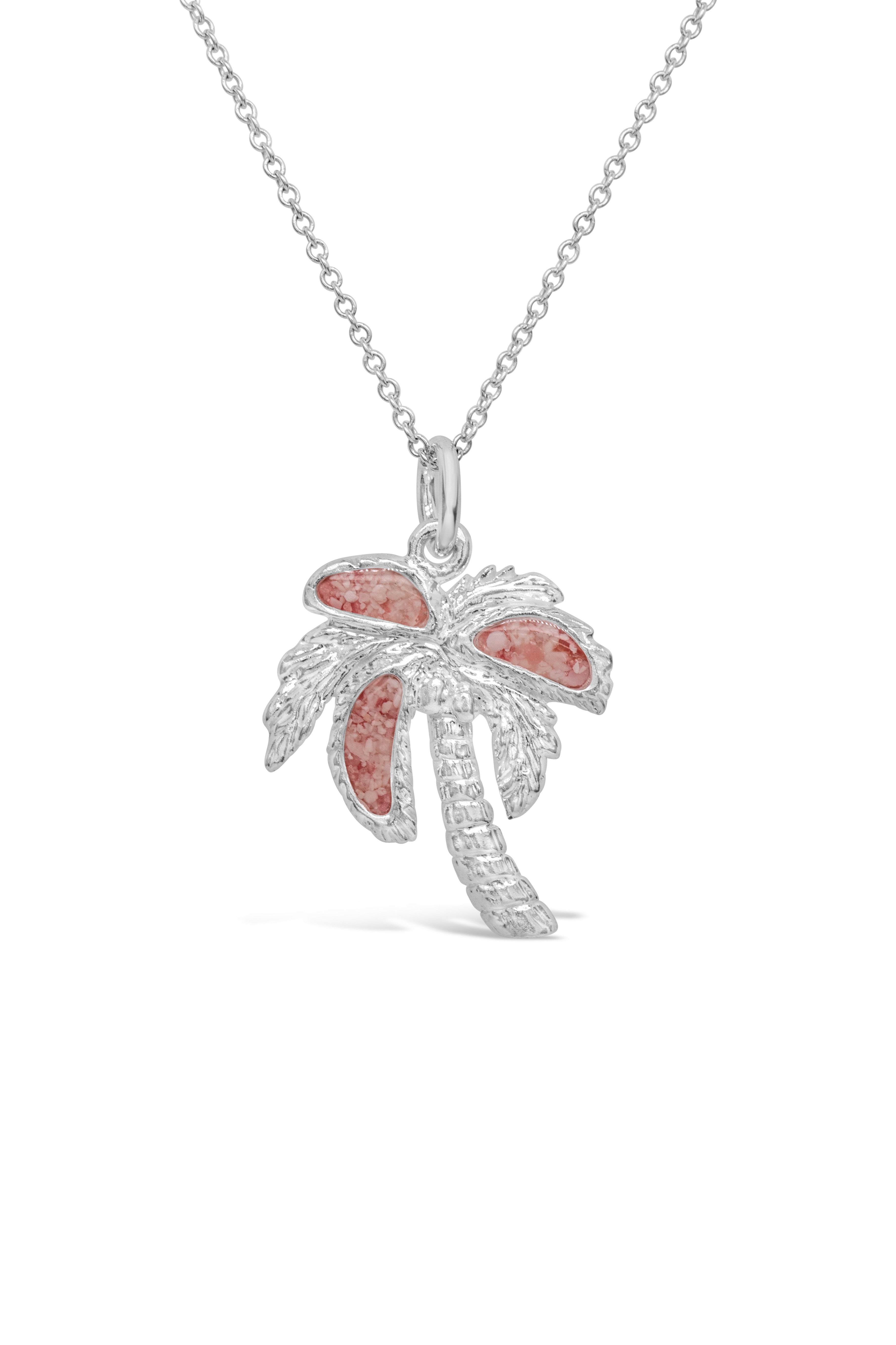 Rose gold deals palm tree necklace