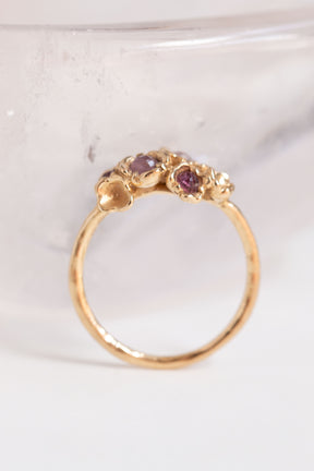 Custom Design ~ Barnacle Cluster Rung with Rubies