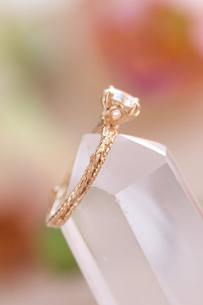 Custom Design ~ Cedar Sprig Diamond Ring