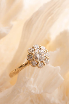 Custom Design ~ Kite String Halo Dimond Ring