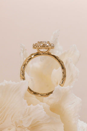 Custom Design ~ Kite String Halo Dimond Ring