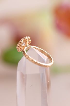 Custom Design ~ Reef Vintage Halo Dimond Ring