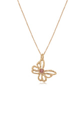 Butterfly ~ Small Pendant in Gold