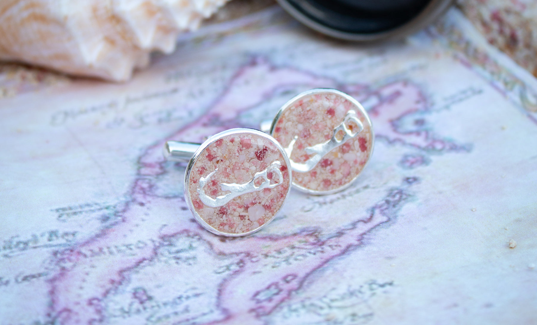 Men's Bermuda ~ Coin Cufflinks
